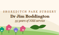A MESSAGE FROM SHOREDITCH PARK SURGERY
